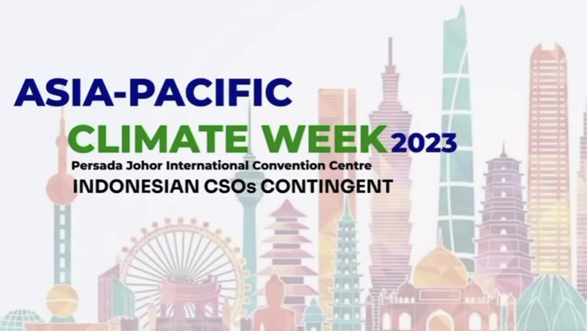 Indonesian CSOs Contingent At Asia Pasific Climate Week 2023 PWYP