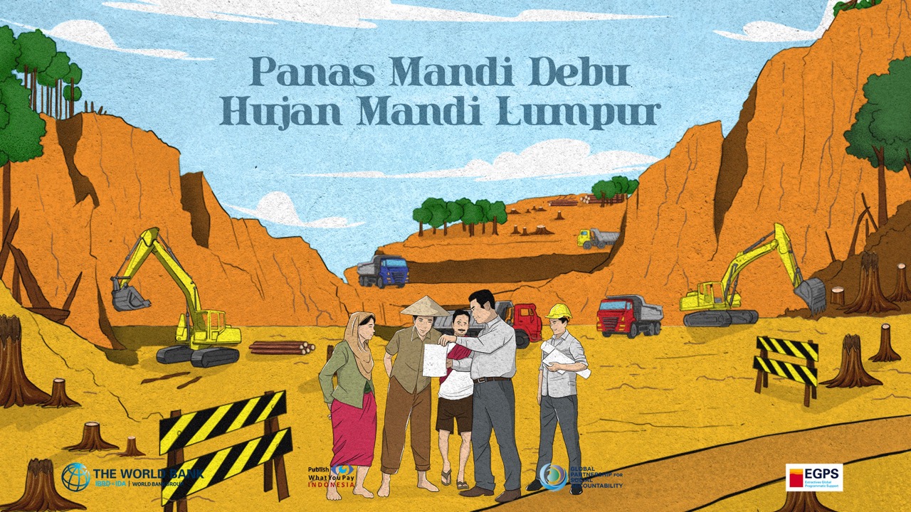 Panas Mandi Debu Hujan Mandi Lumpur — PWYP Indonesia