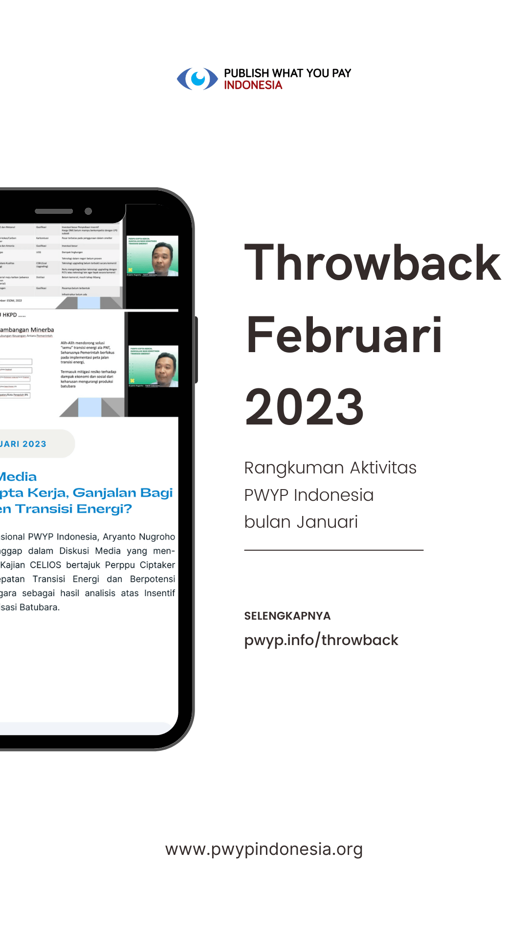 Throwback February 2023 — PWYP Indonesia
