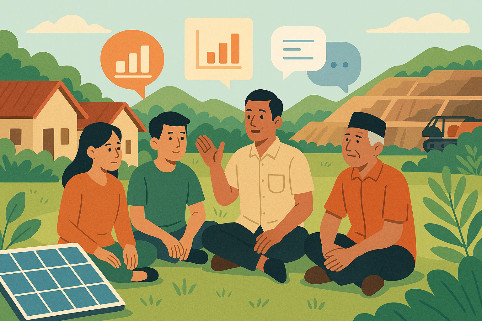 to support Indonesia EITI to strengthen community access to data and ...